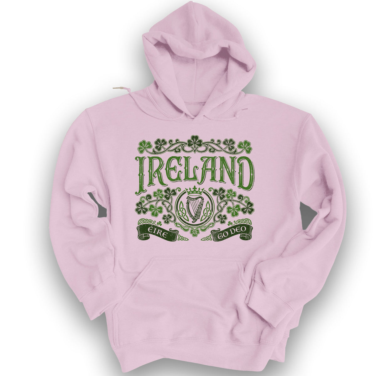 Ireland Forever Hoodie - Light Pink