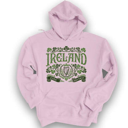 Ireland Forever Hoodie - Light Pink
