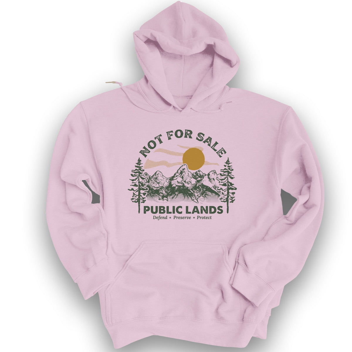 Not For Sale Hoodie - Light Pink