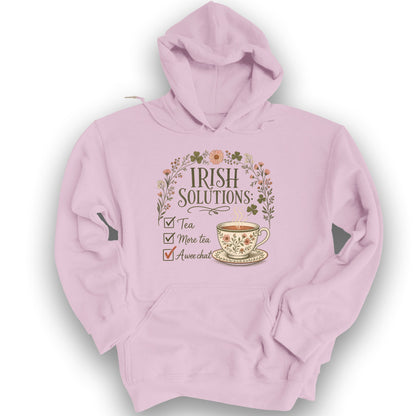 Irish Solutions Tea Cup Hoodie - Light Pink