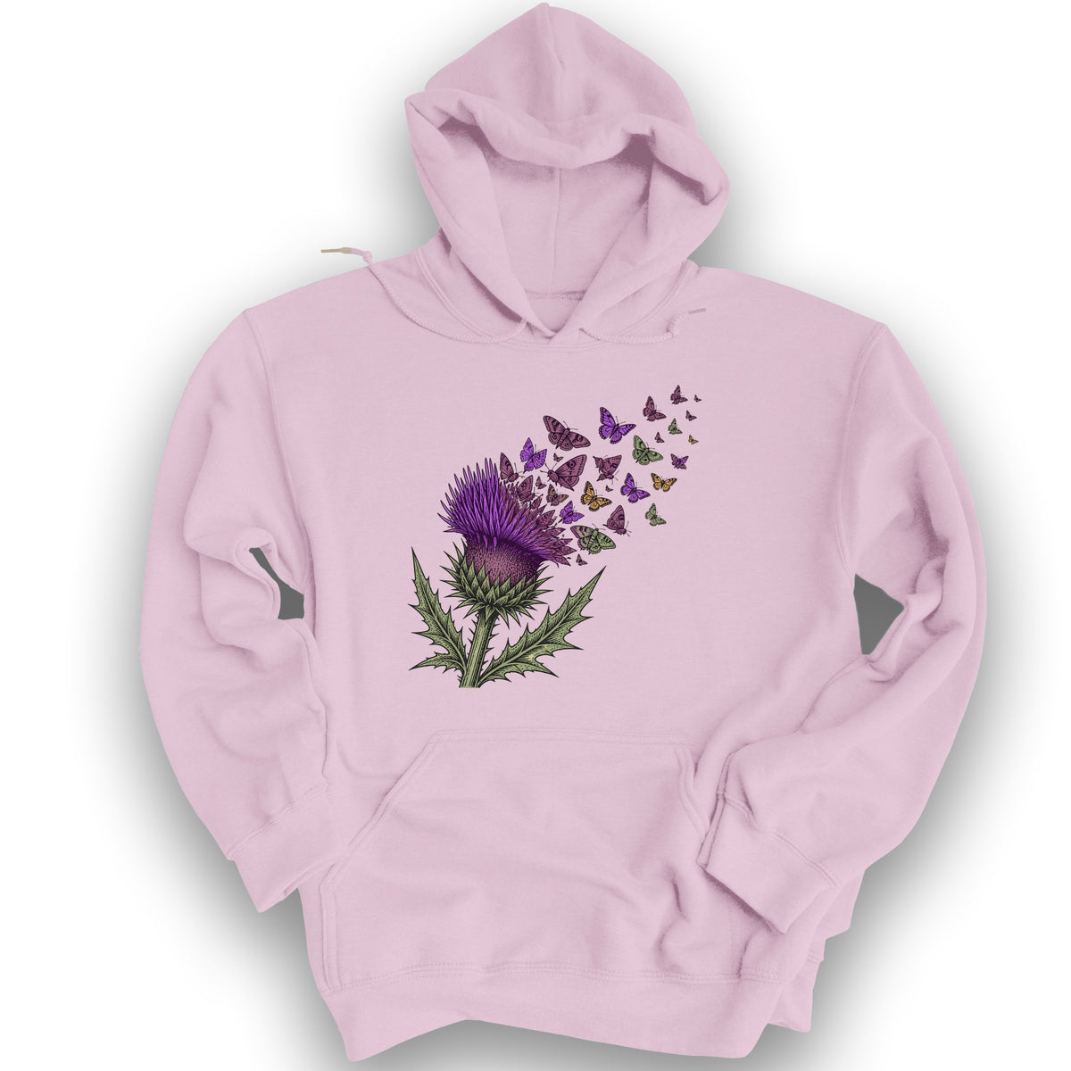 Thistle Transformation Hoodie - Light Pink
