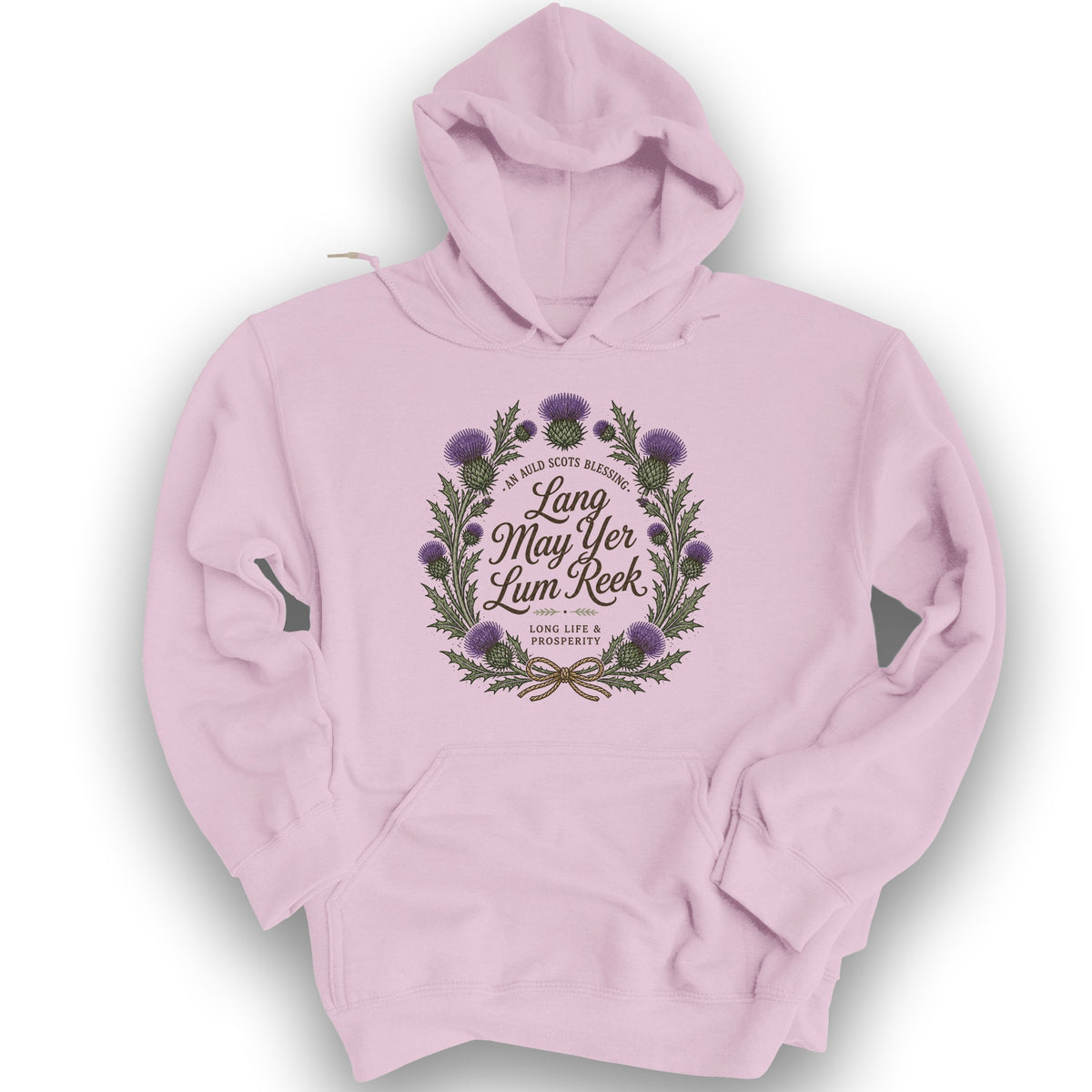 Lang May Yer Hoodie - Light Pink