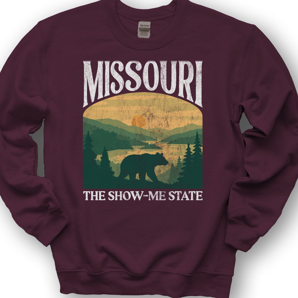 Missouri "Big and Bold" Sweatshirt - Maroon