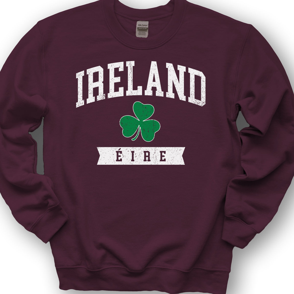 Ireland Éire Sweatshirt - Maroon