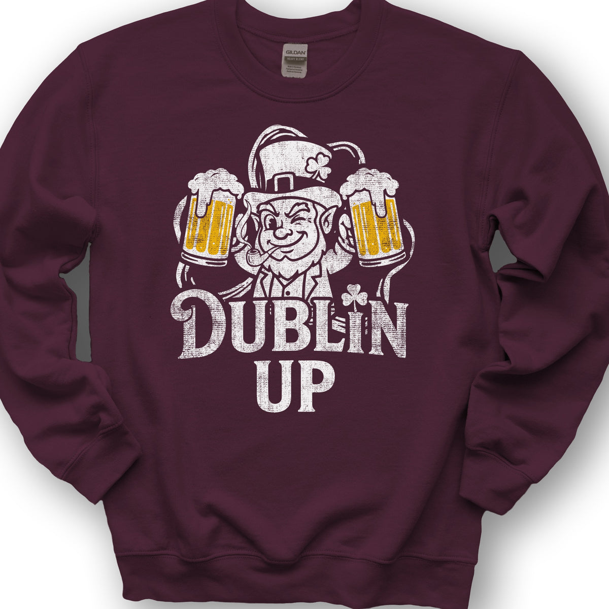 Dublin Up Sweatshirt - Maroon