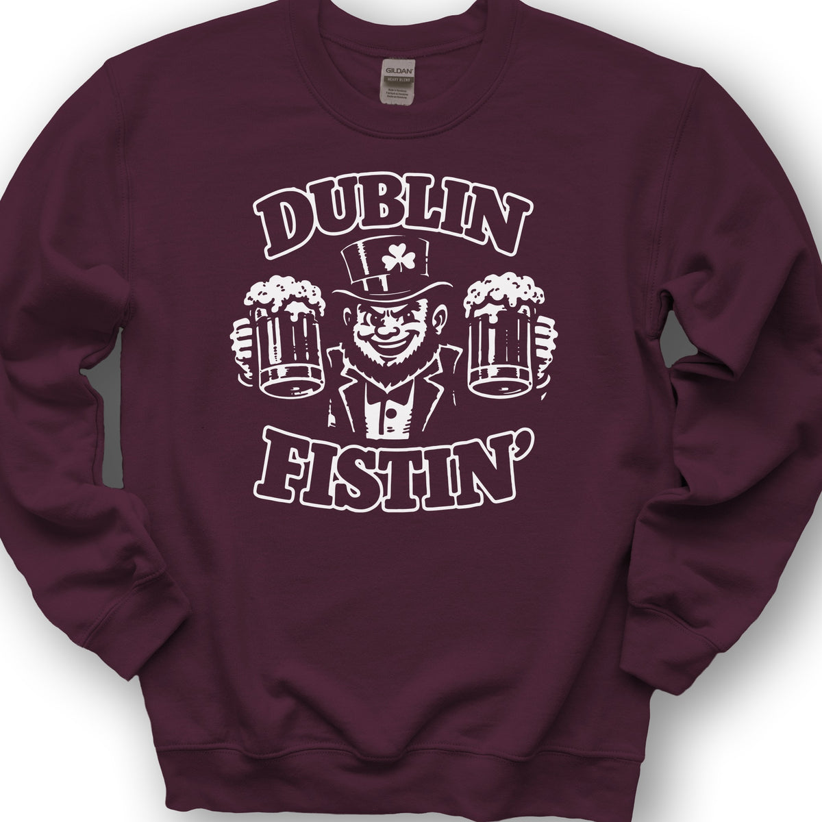 Dublin Fistin Sweatshirt - Maroon
