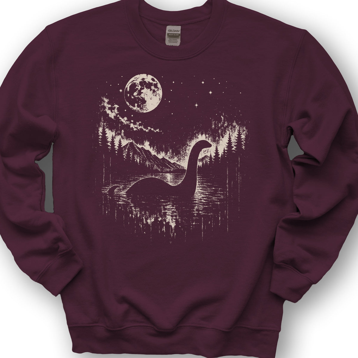 Loch Ness Mystic Sweatshirt - Maroon