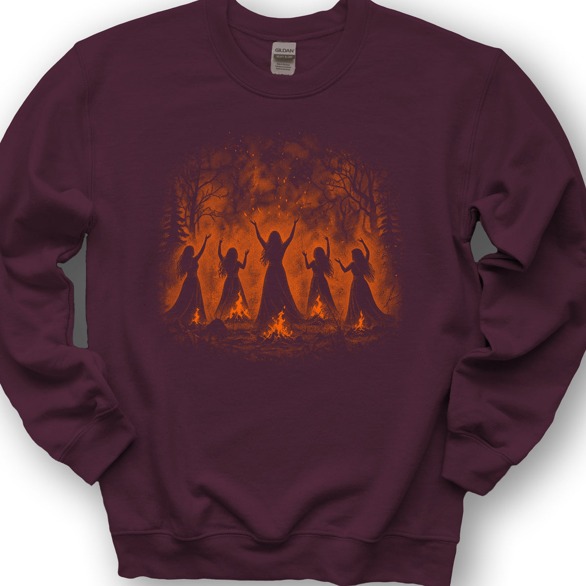 Druid Fires Sweatshirt - Maroon