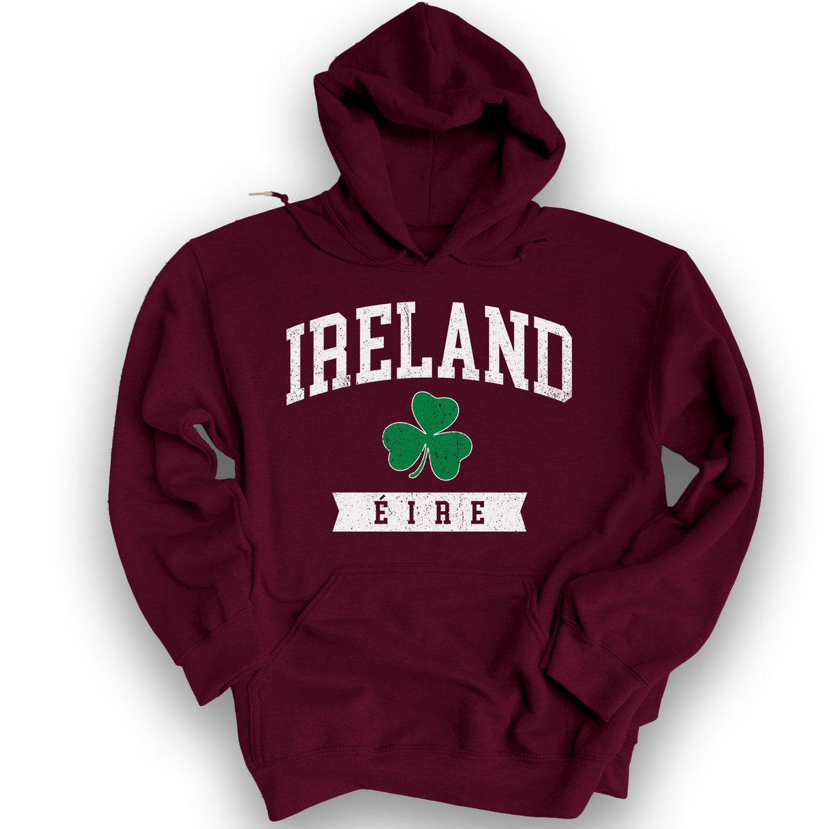 Ireland Éire Hoodie - Maroon