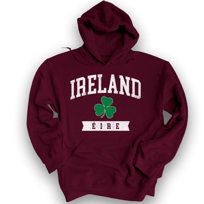 Ireland Éire Hoodie - Maroon