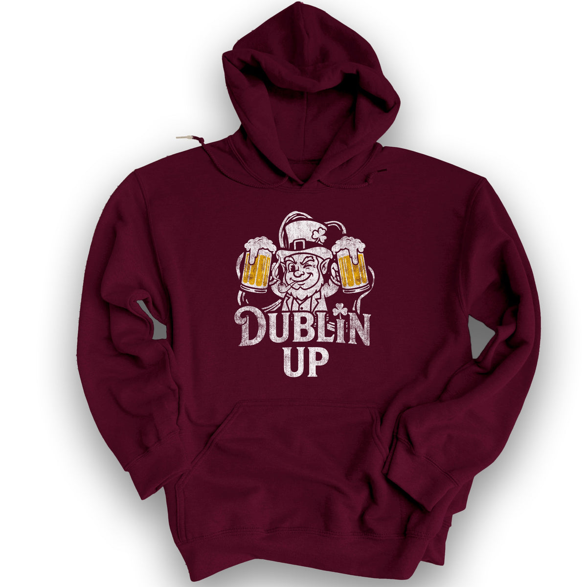 Dublin Up Hoodie - Maroon