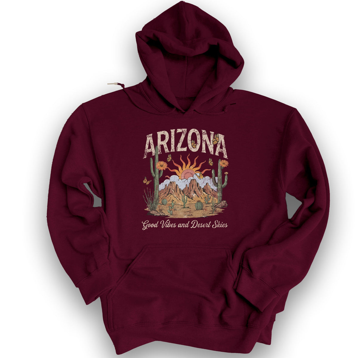 Arizona Good Vibes Hoodie - Maroon
