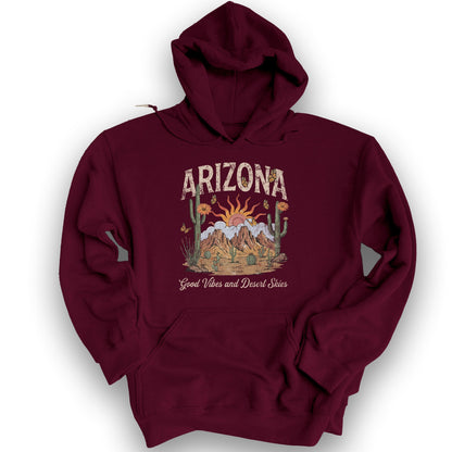 Arizona Good Vibes Hoodie - Maroon
