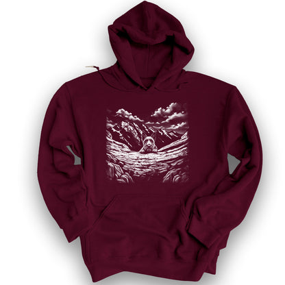 Watchful Scottish Terrier Hoodie - Maroon