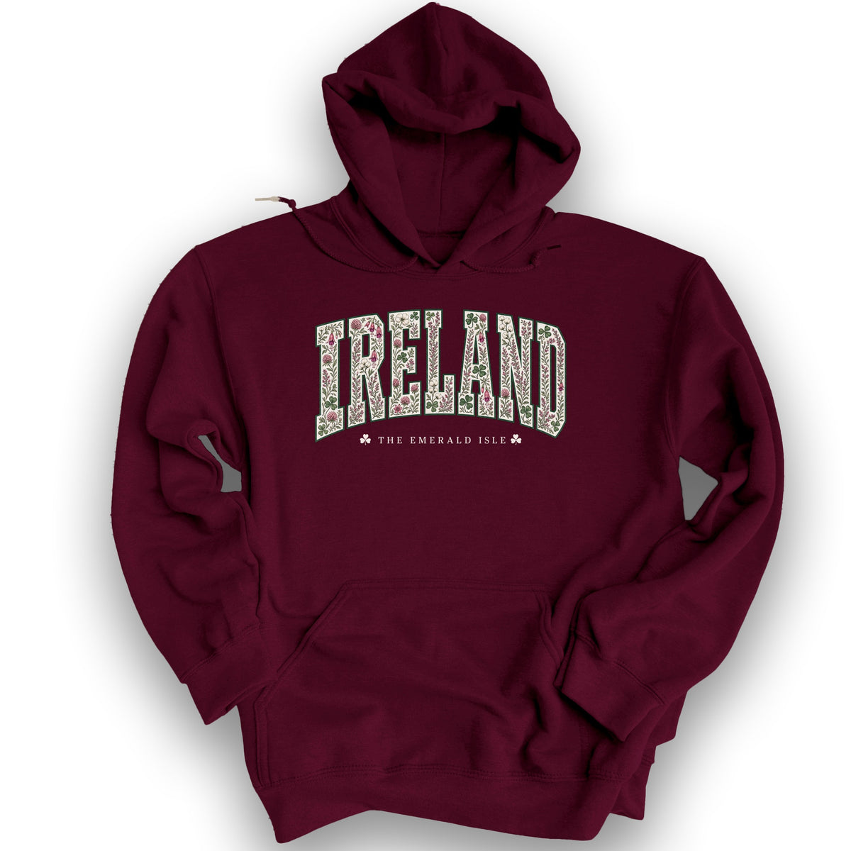Ireland Varsity Floral Hoodie