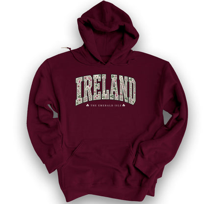Ireland Varsity Floral Hoodie