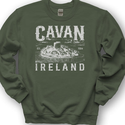 Cavan Ireland Sweatshirt - Military Green