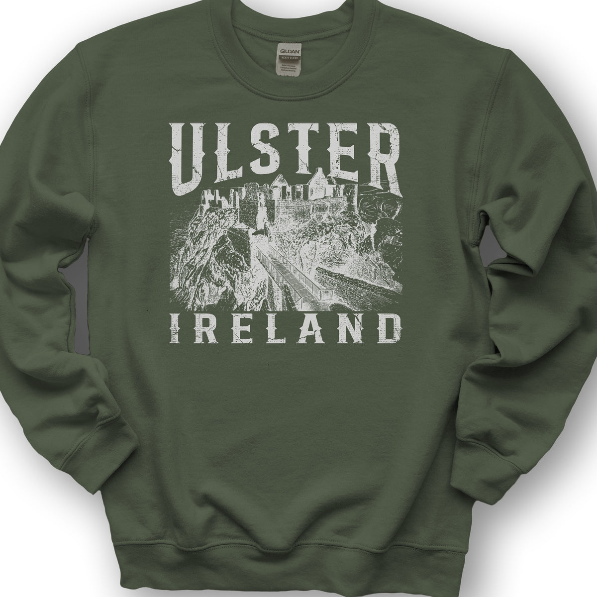 Ulster Ireland Sweatshirt - Military Green