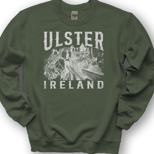 Ulster Ireland Sweatshirt - Military Green