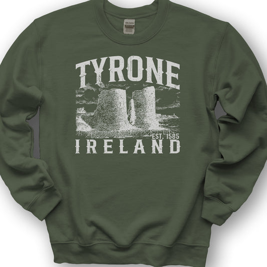 Tyrone Ireland Sweatshirt - Military Green