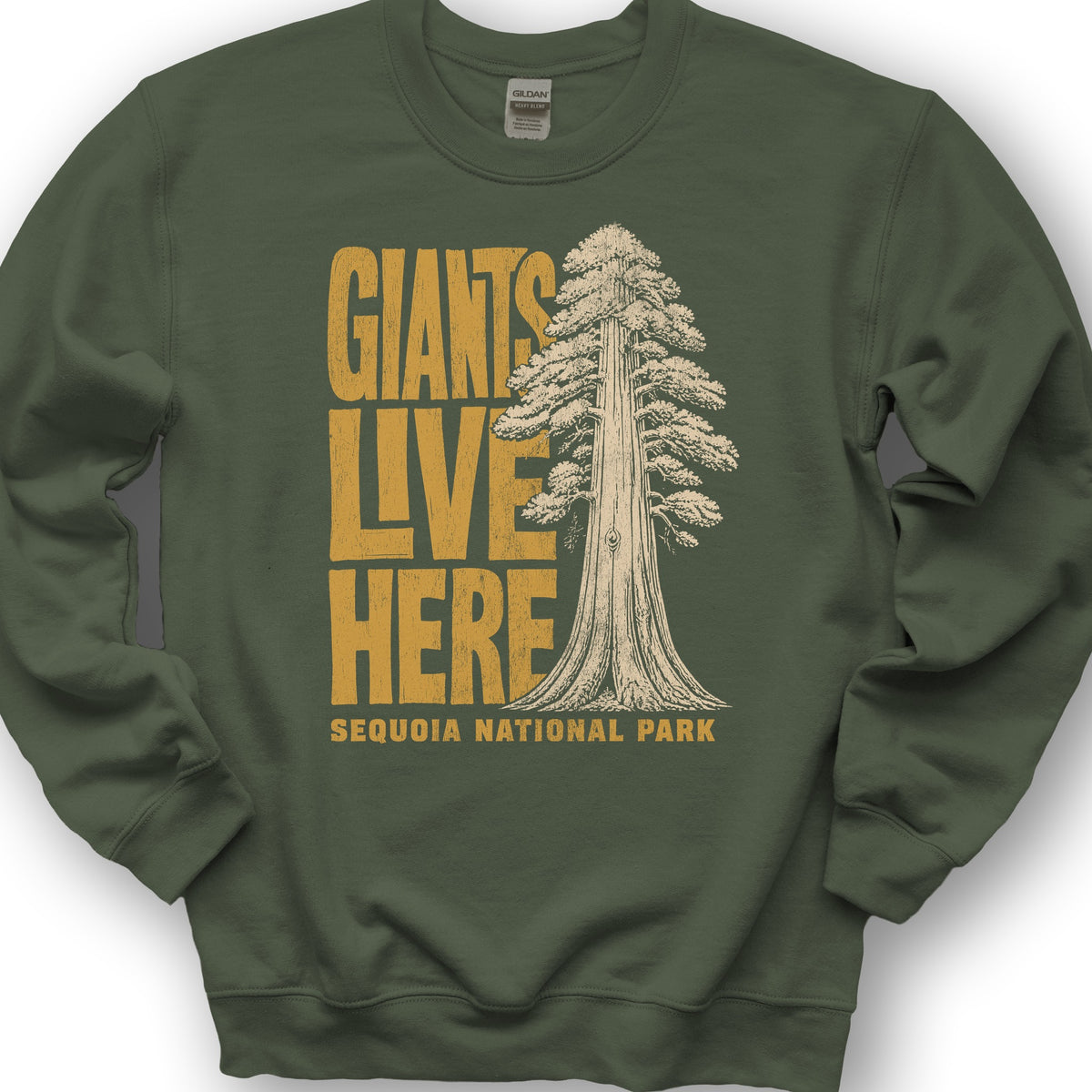 Sequoia Giants Sweatshirt - Military Green