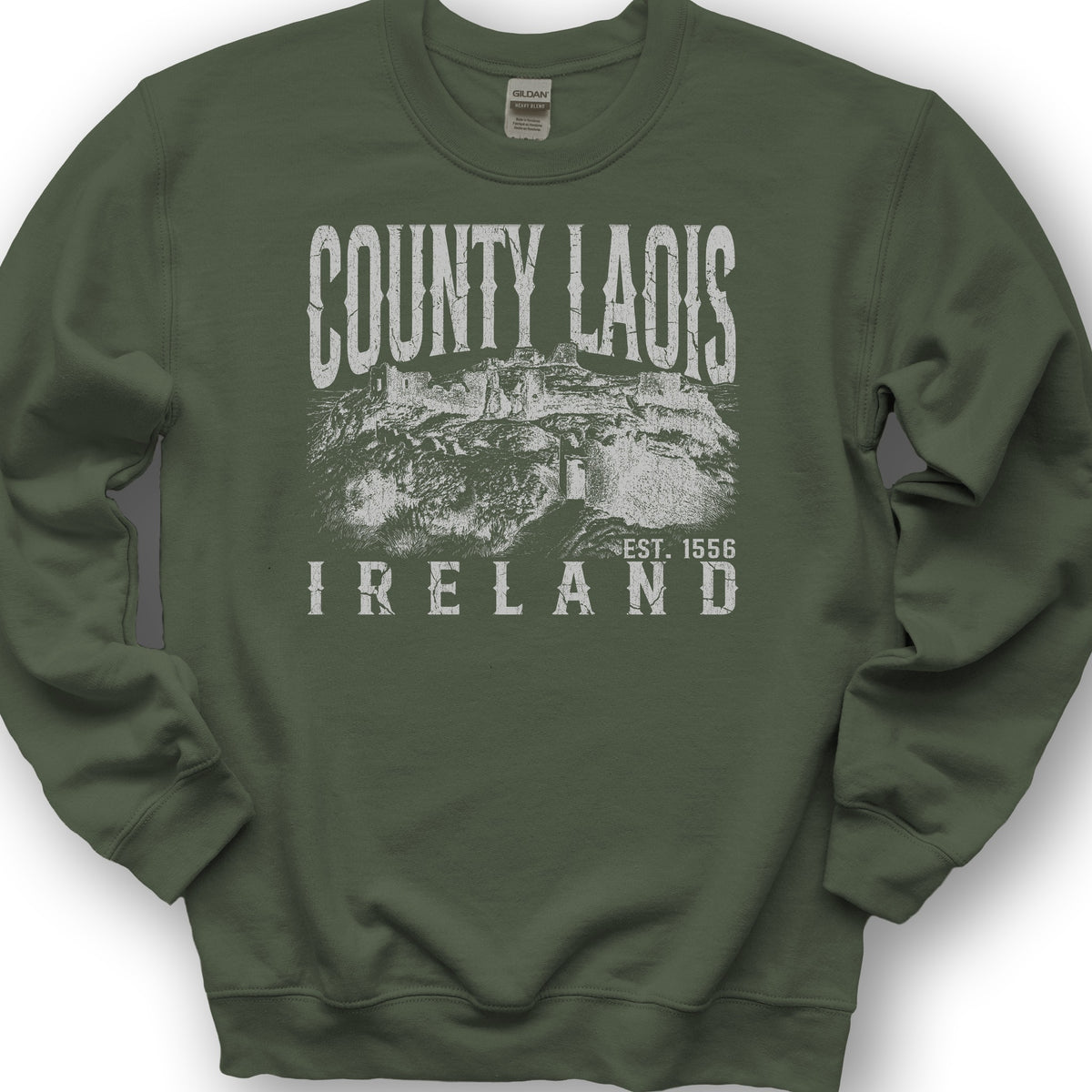 County Laois Sweatshirt - Military Green