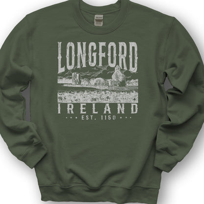 Longford Ireland Sweatshirt - Military Green