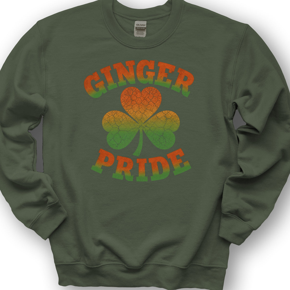 Ginger Pride Sweatshirt - Military Green