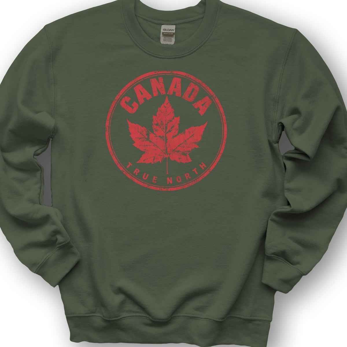 Canada True North Sweatshirt - Military Green