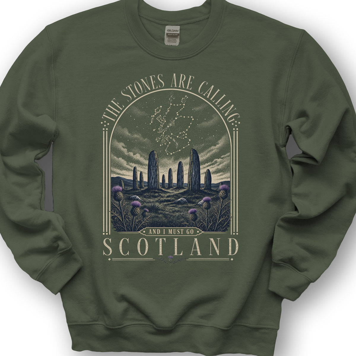 Scotland Stones Calling Sweatshirt