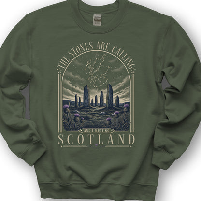 Scotland Stones Calling Sweatshirt