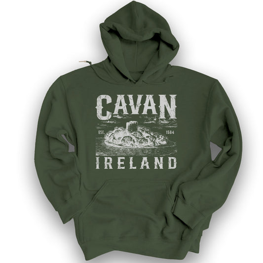 Cavan Ireland Hoodie - Military Green
