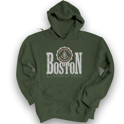 Boston Scoop Hoodie - Military Green