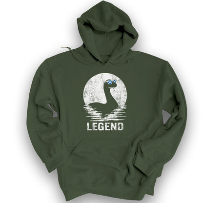 Legend Nessie Sunglasses Hoodie - Military Green