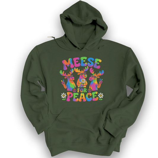 Mease For Peace Hoodie - Military Green