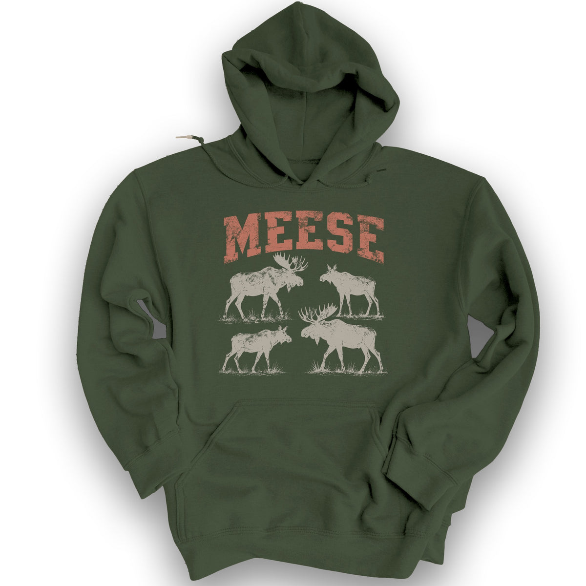 Meese Varsity Hoodie - Military Green