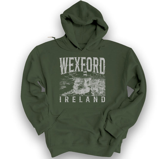 Wexford Ireland Hoodie - Military Green