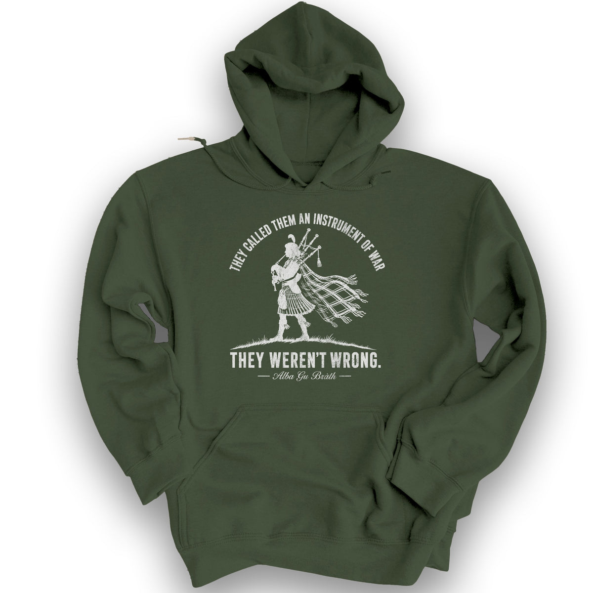 Instrument of War Hoodie - Military Green