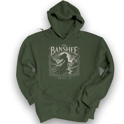 Banshee Bean Si Hoodie - Military Green