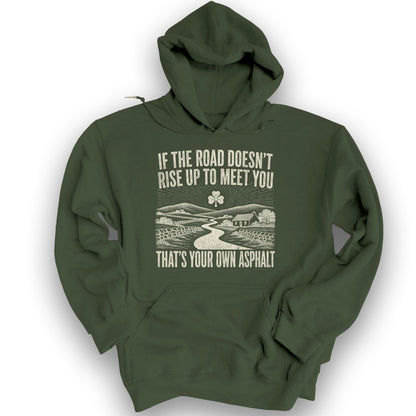 That's Your Own Asphalt Hoodie - Military Green