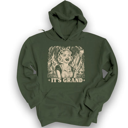 It's Grand Irish Hoodie - Military Green