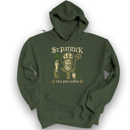 Saint Patrick Classic Hoodie - Military Green