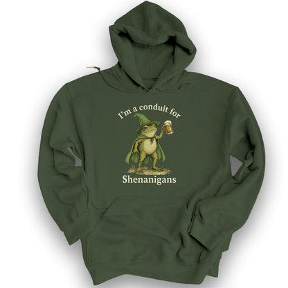 Frog Shenanigans Conduit Hoodie - Military Green