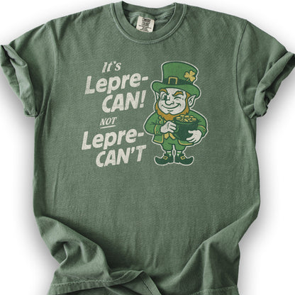 Lepre"Can" T-shirt - Moss