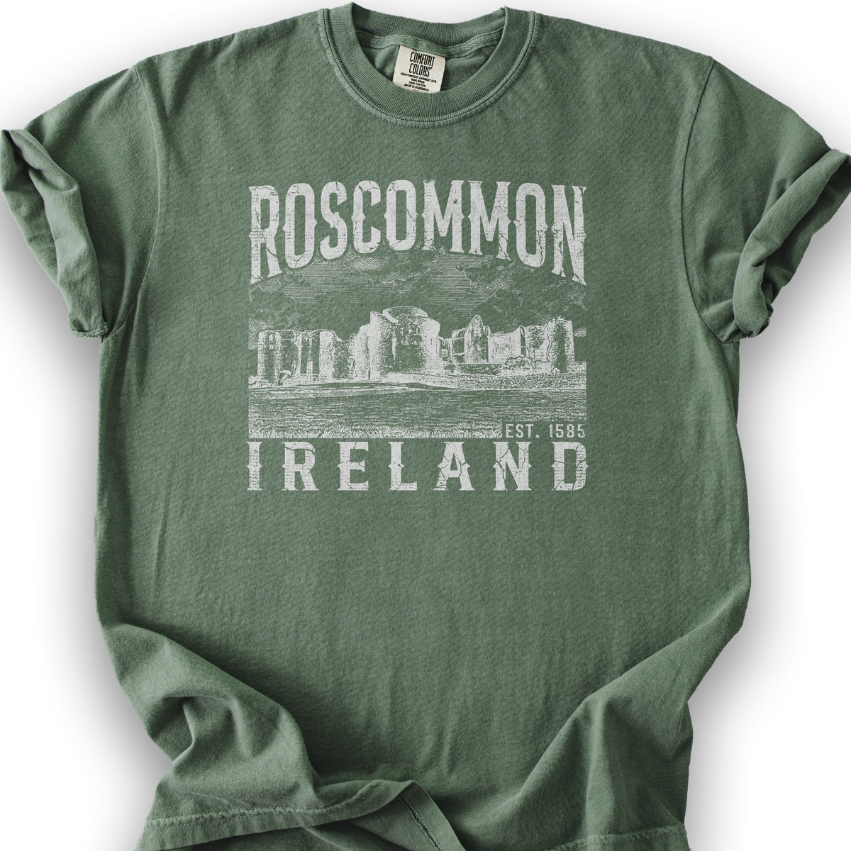 Roscommon Ireland T-Shirt - Moss
