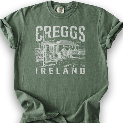 Creggs Ireland T-Shirt - Moss