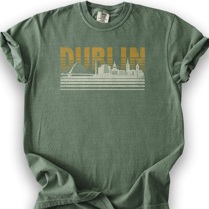 Dublin Stripes T-Shirt - Moss