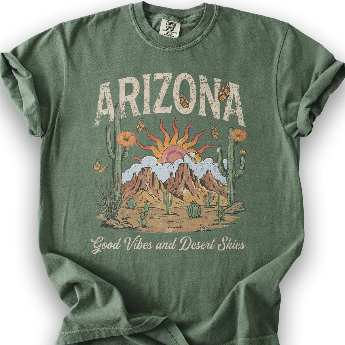 Arizona Good Vibes T-Shirt - Moss