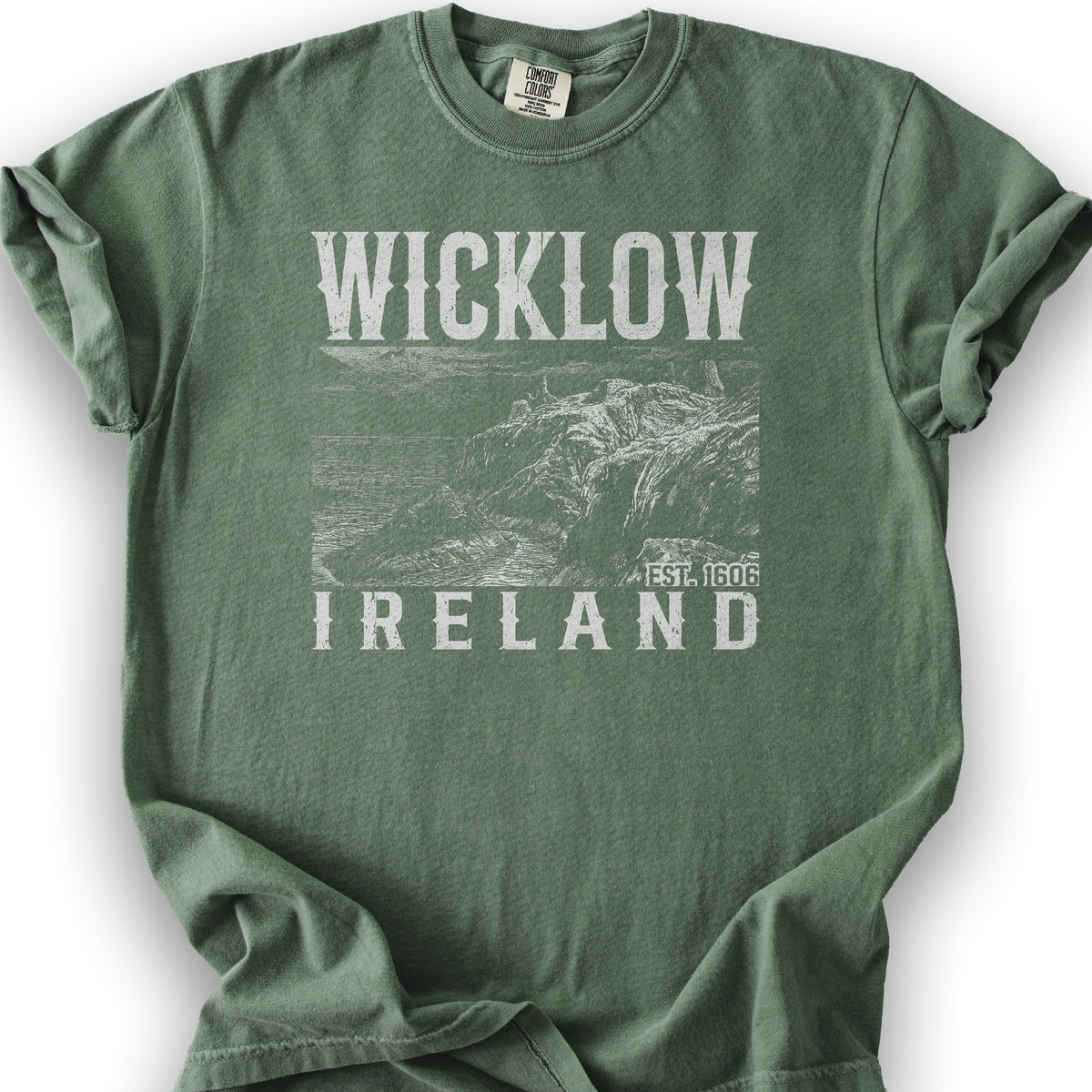 Wicklow Ireland T-Shirt - Moss