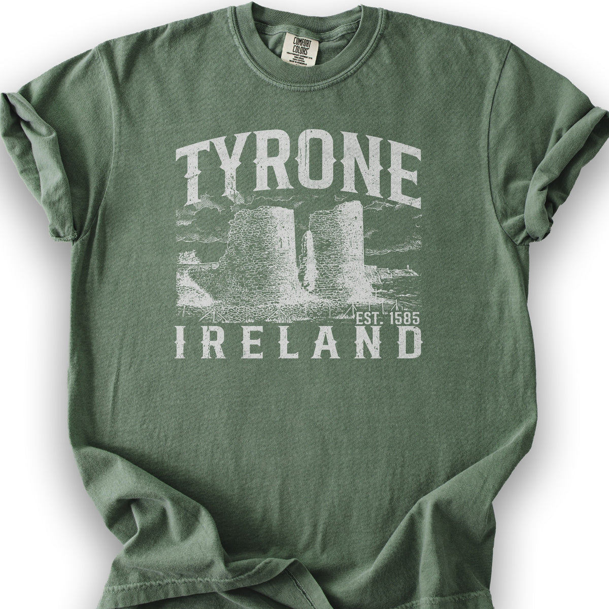 Tyrone Ireland T-Shirt - Moss